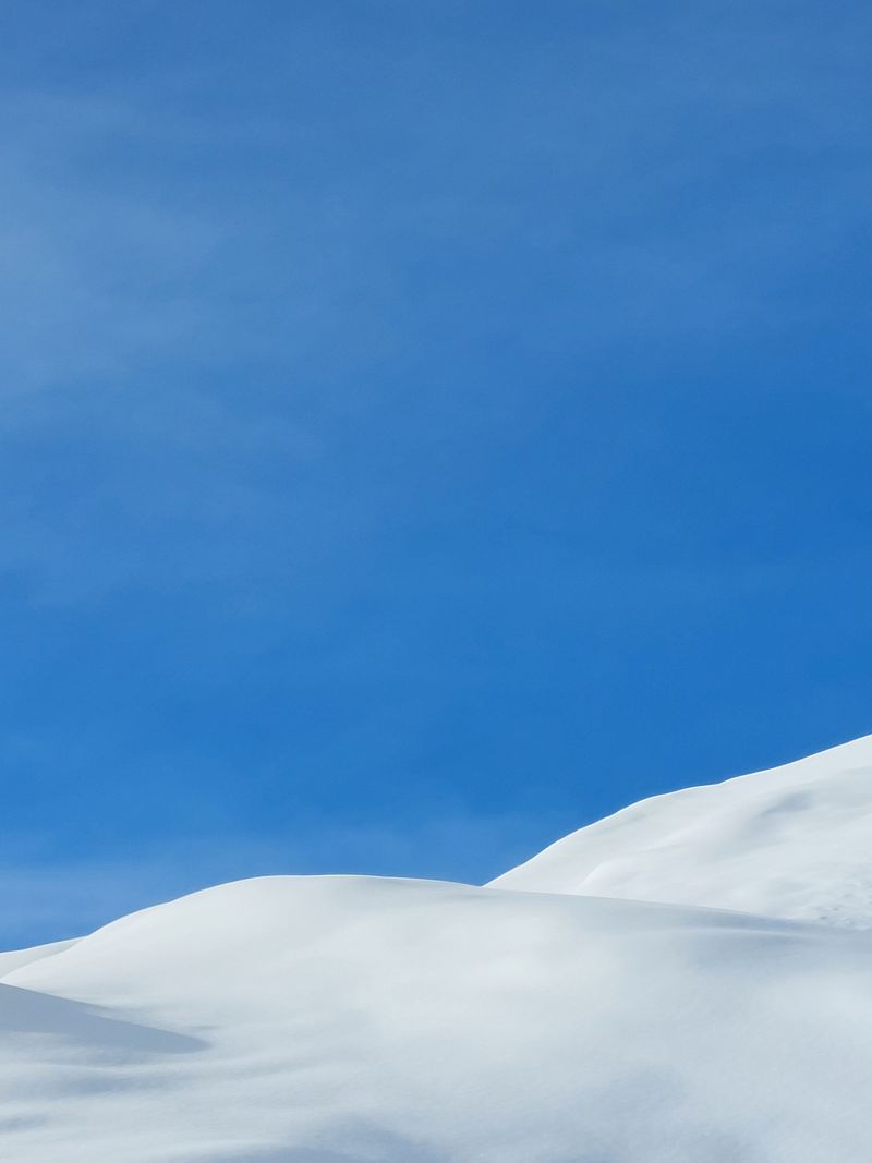 Bianco, soffice mantello
