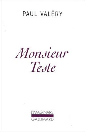 Copertina di Monsieur Teste, Paul Valéry
